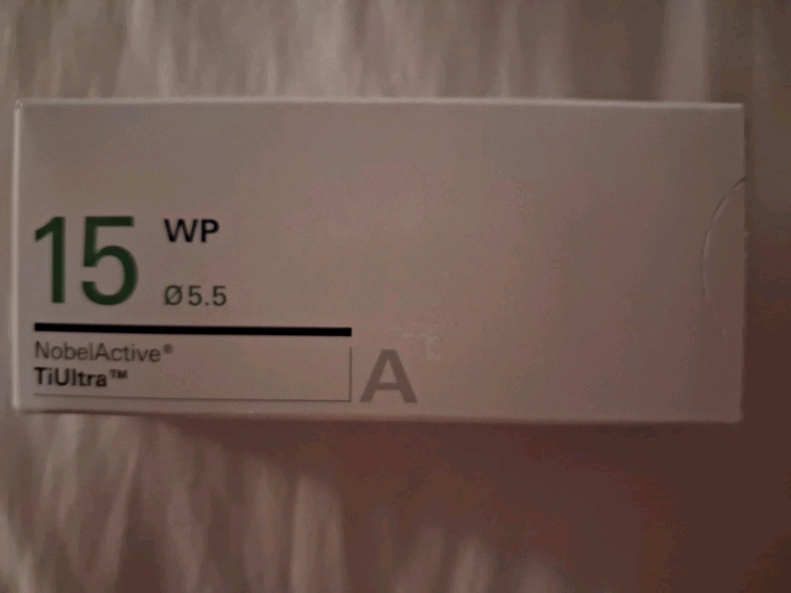 Nobel active TiUltra WP 15×5.5mm Dental Implant