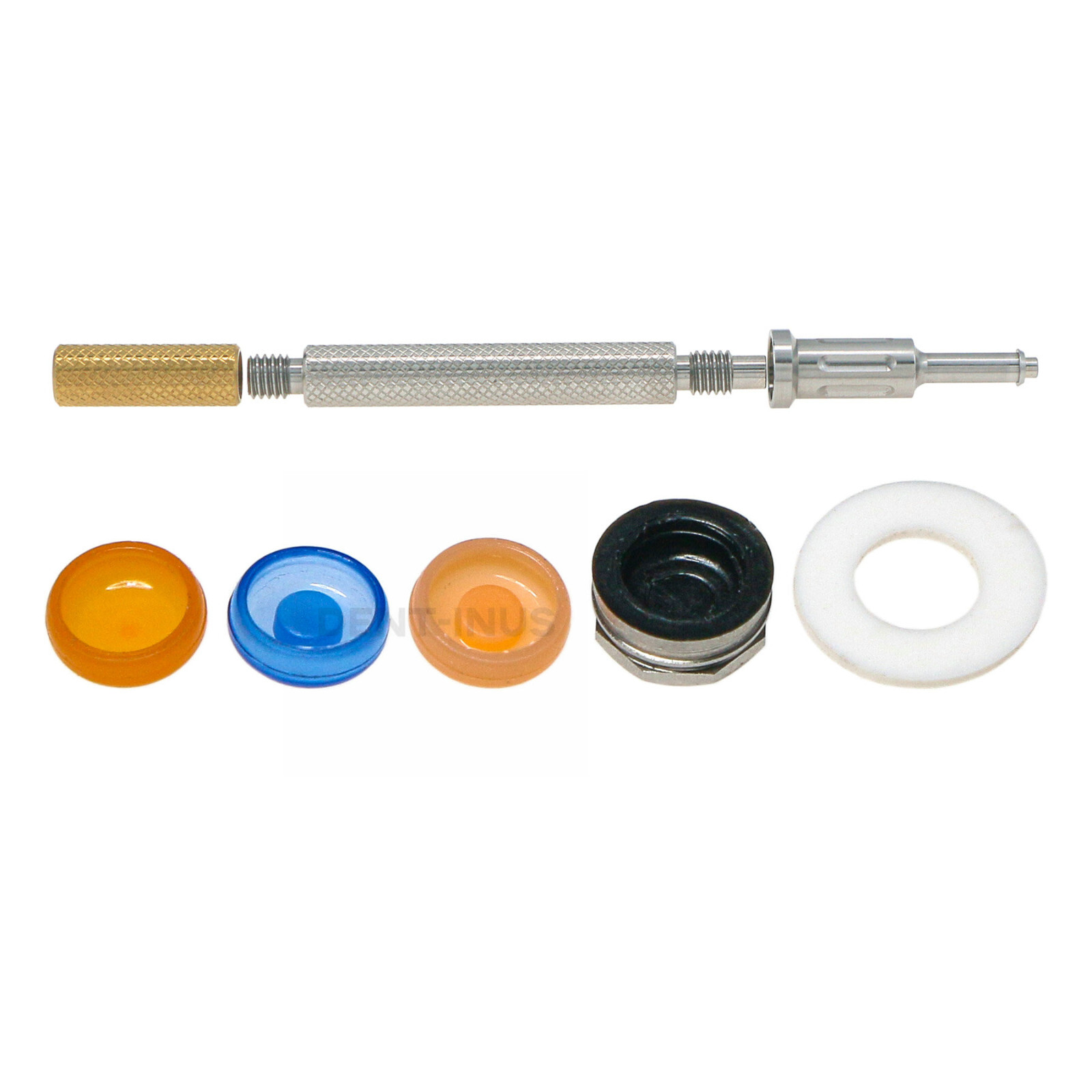 Dental 2mm Attachment Abutments&Overdenture Male Caps Kits Tool for Nobel Active