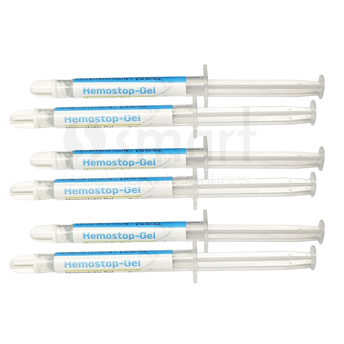 LOTX3 Dental Hemostop-Gel Hemostatic gel 25% Aluminium Chloride 2×3 gr gingival