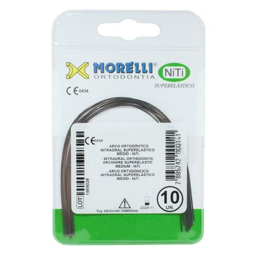 1pcs Dental Morelli NiTi SuperElastic Archwire Round Upper lower Jaw
