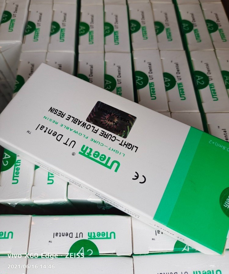 Dental Composite Light Cure Flowable Resin A1 A2 A3 UT Bonding Adhesive Glue