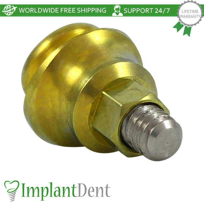 1x Dental Angulated 18° Loc In Attachment Standard Set Int Hex System 2.42mm