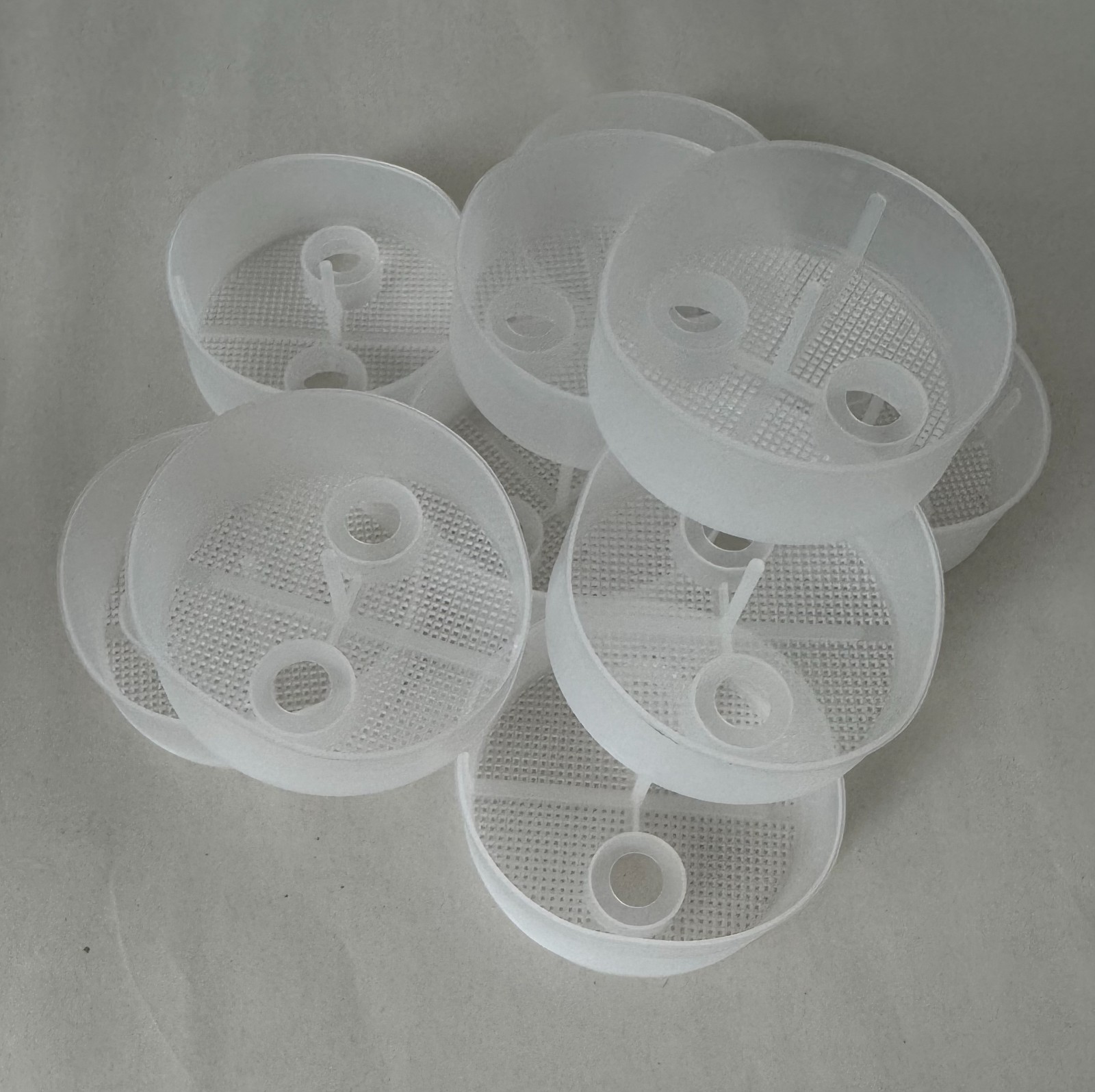 Evacuation Disposable Traps #5506 Qty 10 2 15/16″ fits Den-Tal-Ez w/black filter