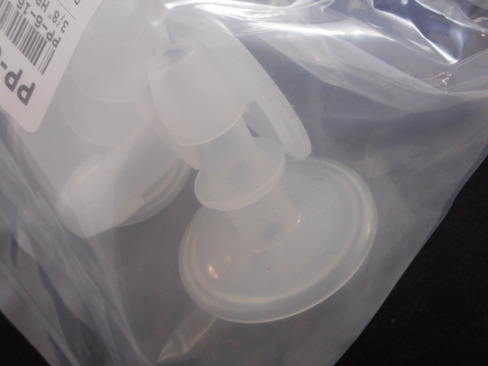 NEW PAW BIOSCIENCE 3/8”HB x 1″/1.5”TC Gamma-Stable Polypropylene Adapters (x10)