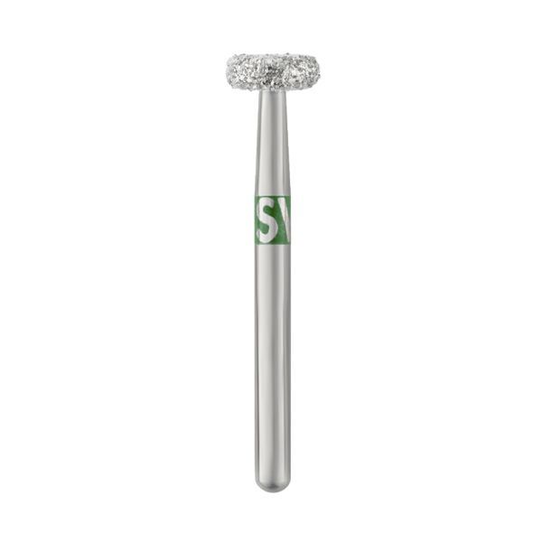 Piranha Diamonds FG #909.042 Coarse Grit, Wheel Shaped, Single Use Diamond Bur