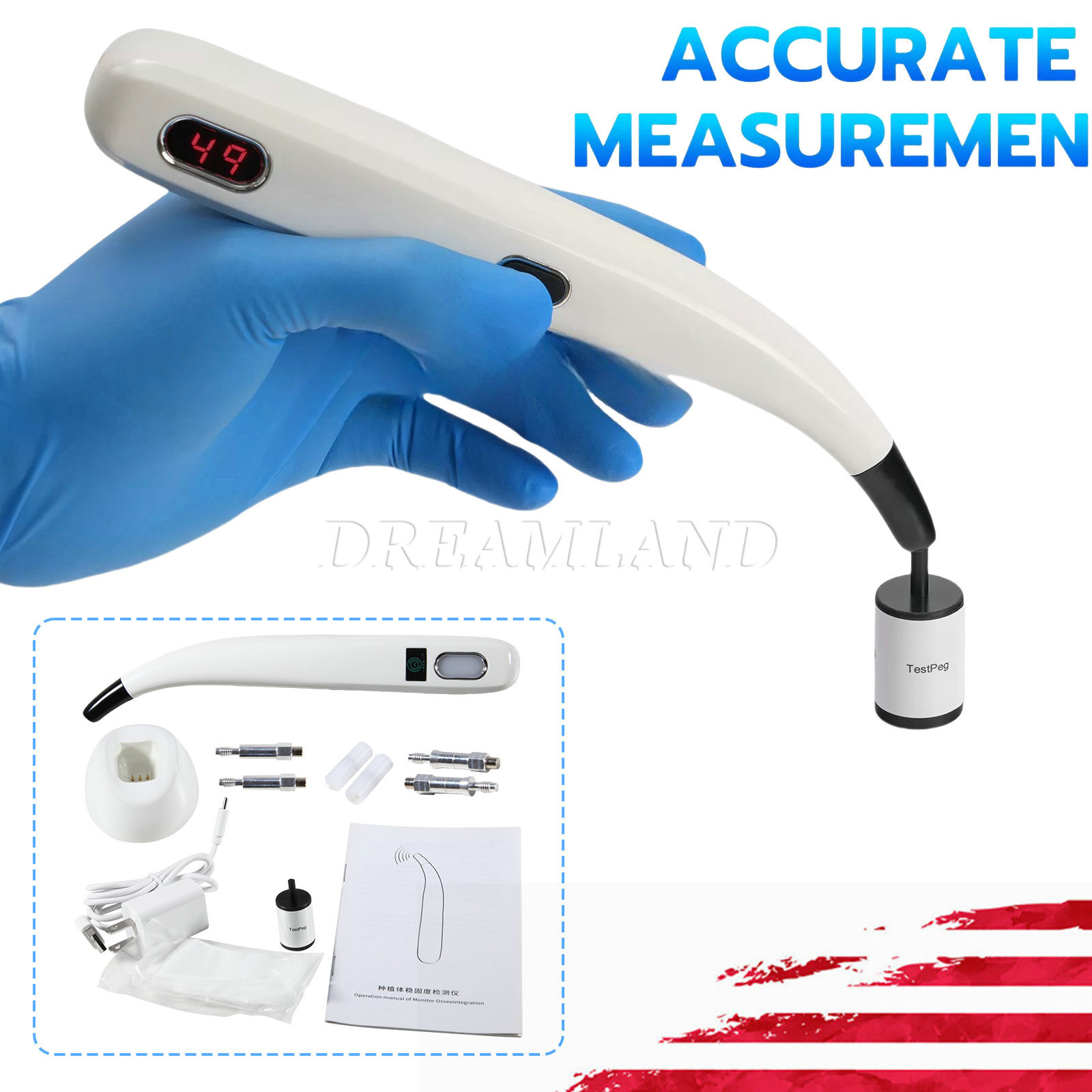 DENTAL NEW ISQ IMPLANT STABILITY METER FAST SHIPPING UPS