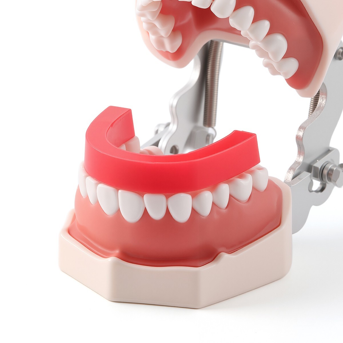 Dental U Shape Wax Rim Model Base Plate Wax Occlusal Wax Casting Bite Block Red