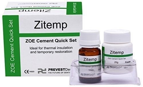 NEW Dental Prevest Zitemp Quick IRM Zinc Oxide Eugenol Temporal Cement