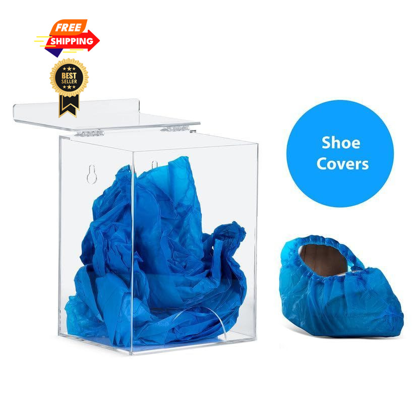 Inevibe Hairnet Dispenser and Glove Holder, Universal Acrylic Storage Clear