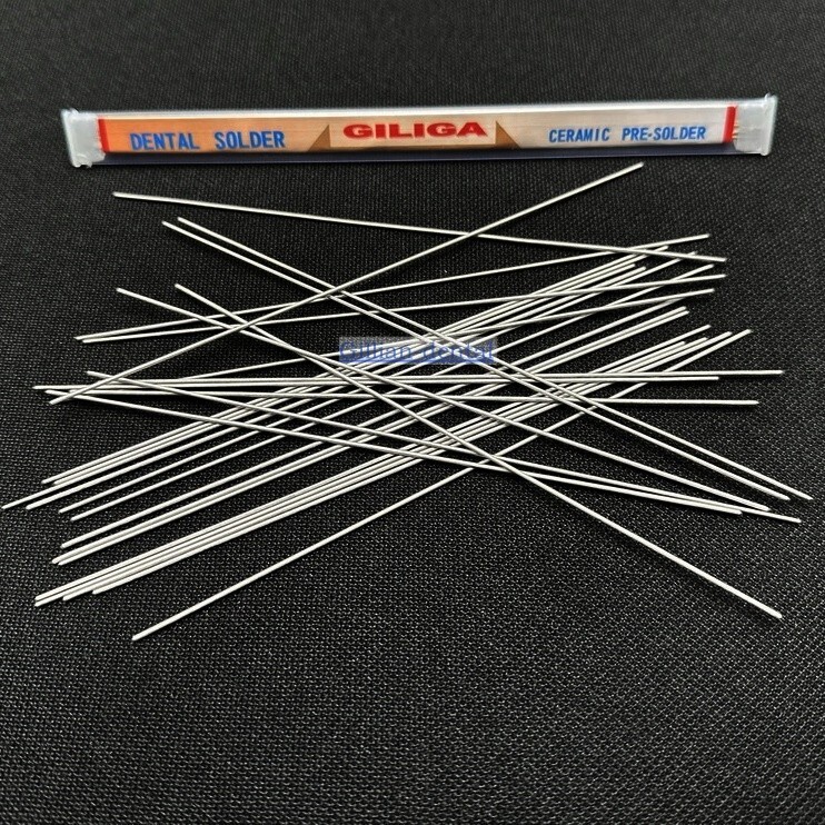 Dental Lab Solder NiCr Alloy High Temperature Welding Rod For PFM Soldering