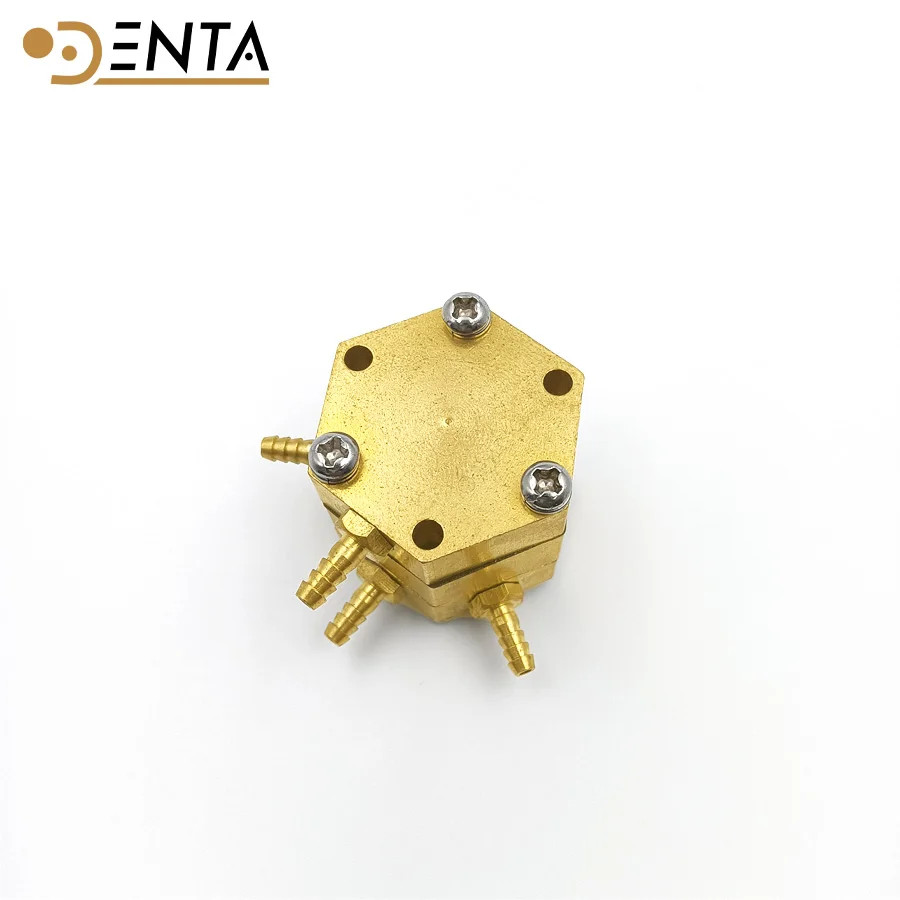 Hexagonal Pneumatic Pressure Water Valve for Dental Chair Accessories 3mm