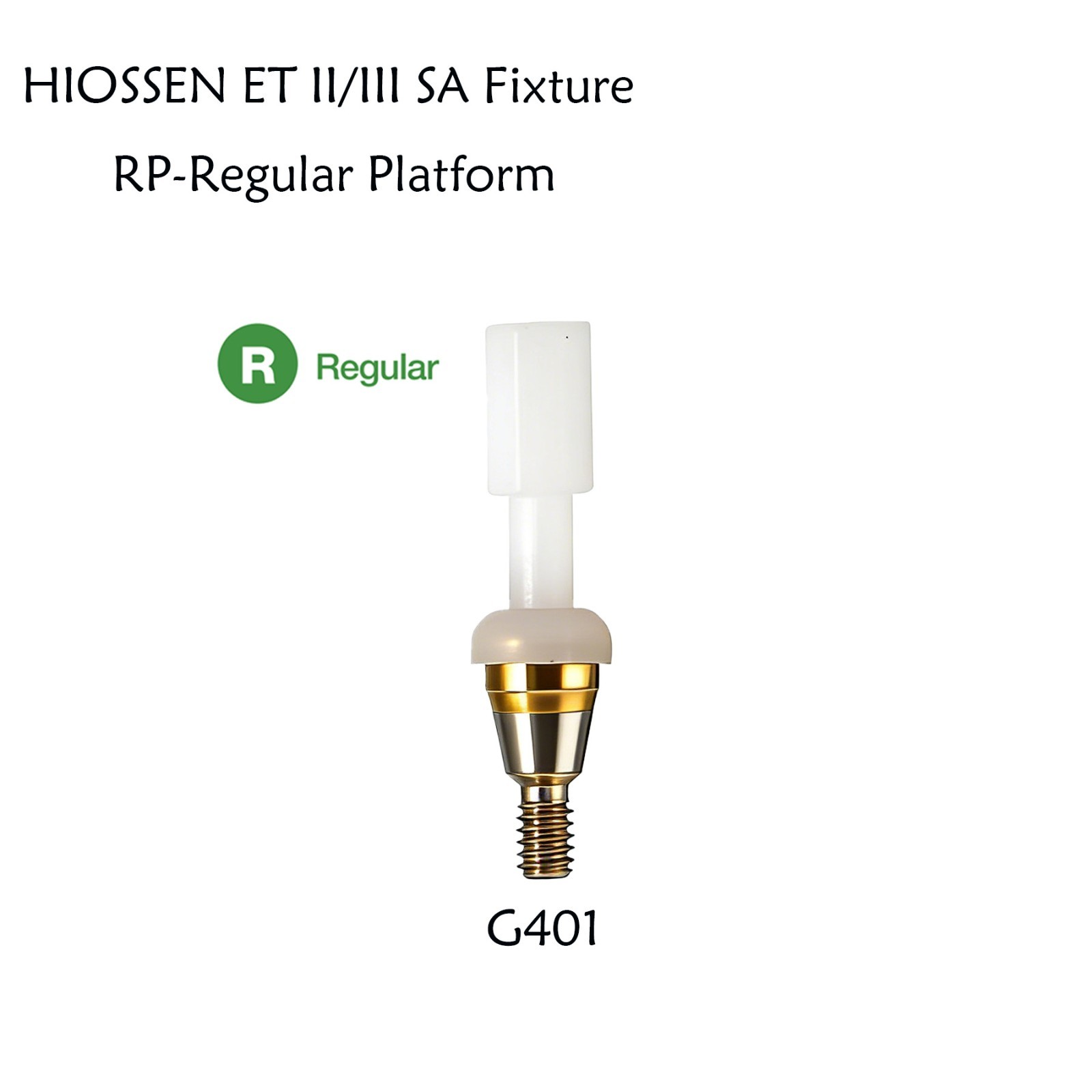 Hiossen Implant System Dental Locator Titanium Abutment Set Regular 1-7.0mm GH