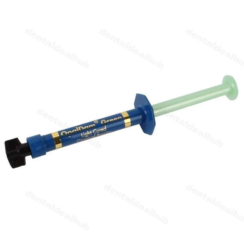 Ultradent OpalDam Light-Cure Gingival Barrier 1.2ml Green/White