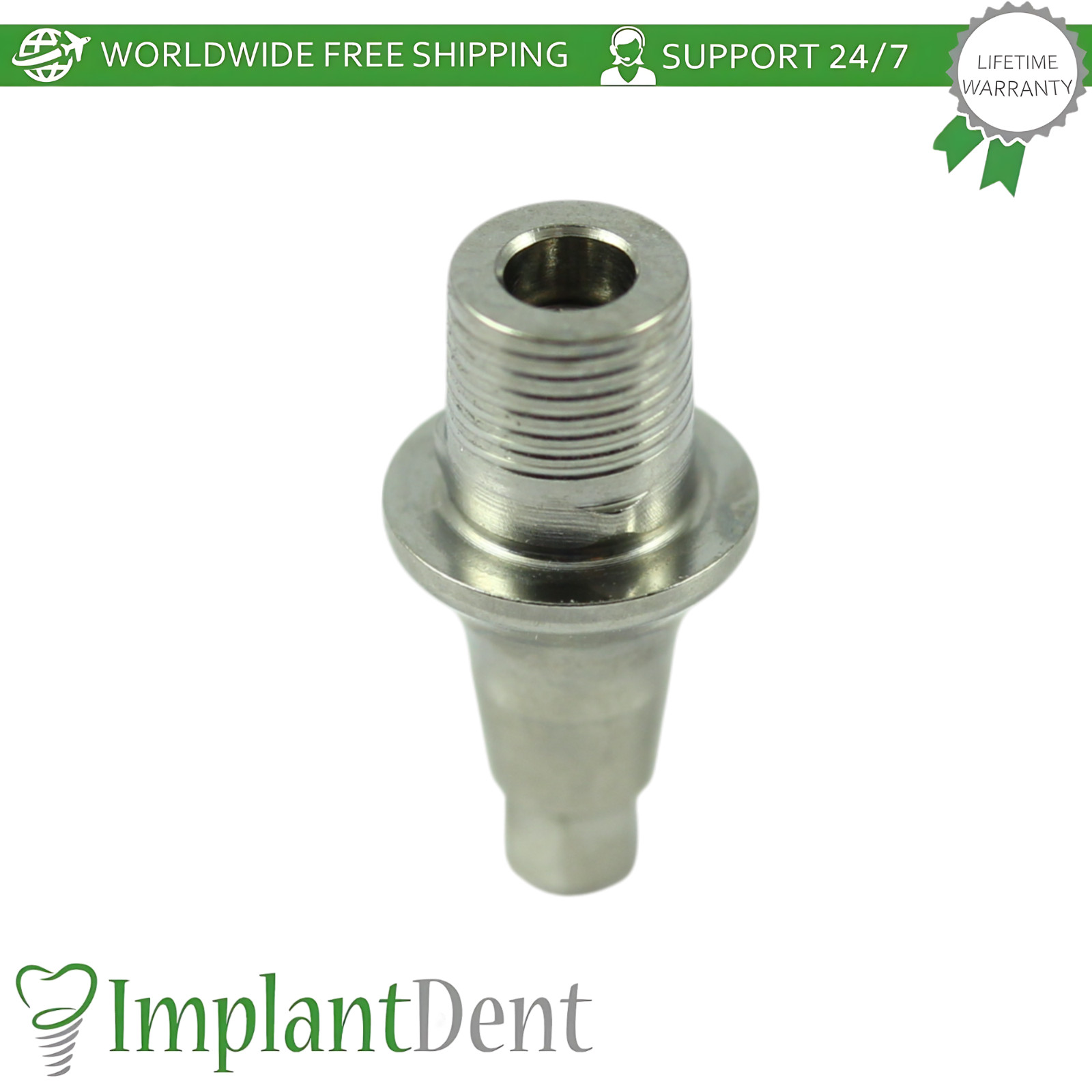 X5 Dental Prosthetic Ø5.5mm Diameter Titanium Base Neodent GM Compatible
