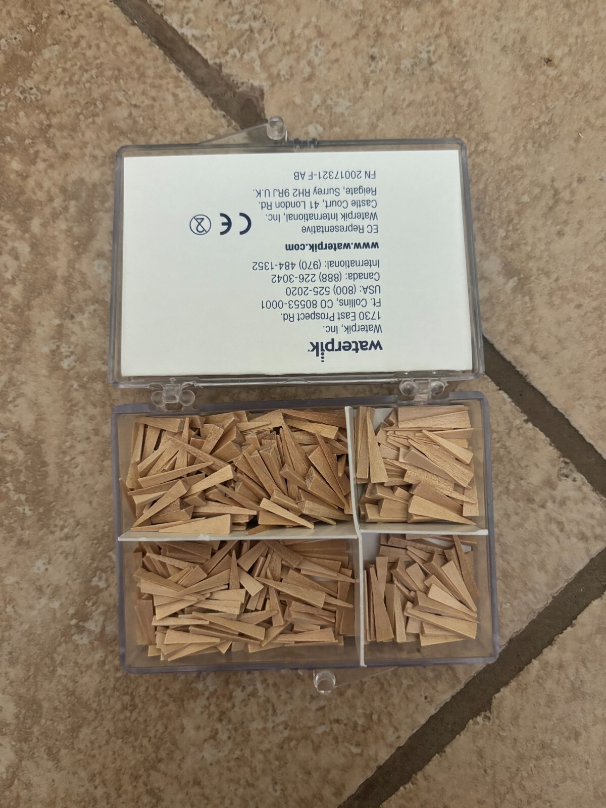 SIMLAB USE ONLY Waterpik Original Tofflemire Matrix Bands and Wooden Wedges