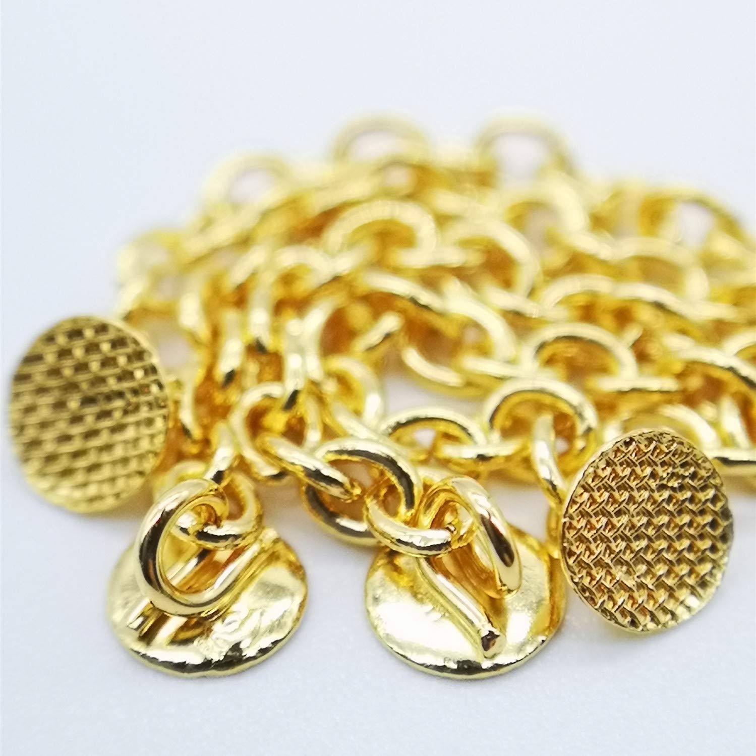 10 Packs Sino Dental Group Orthodontic Braces Eruption Round, Golden