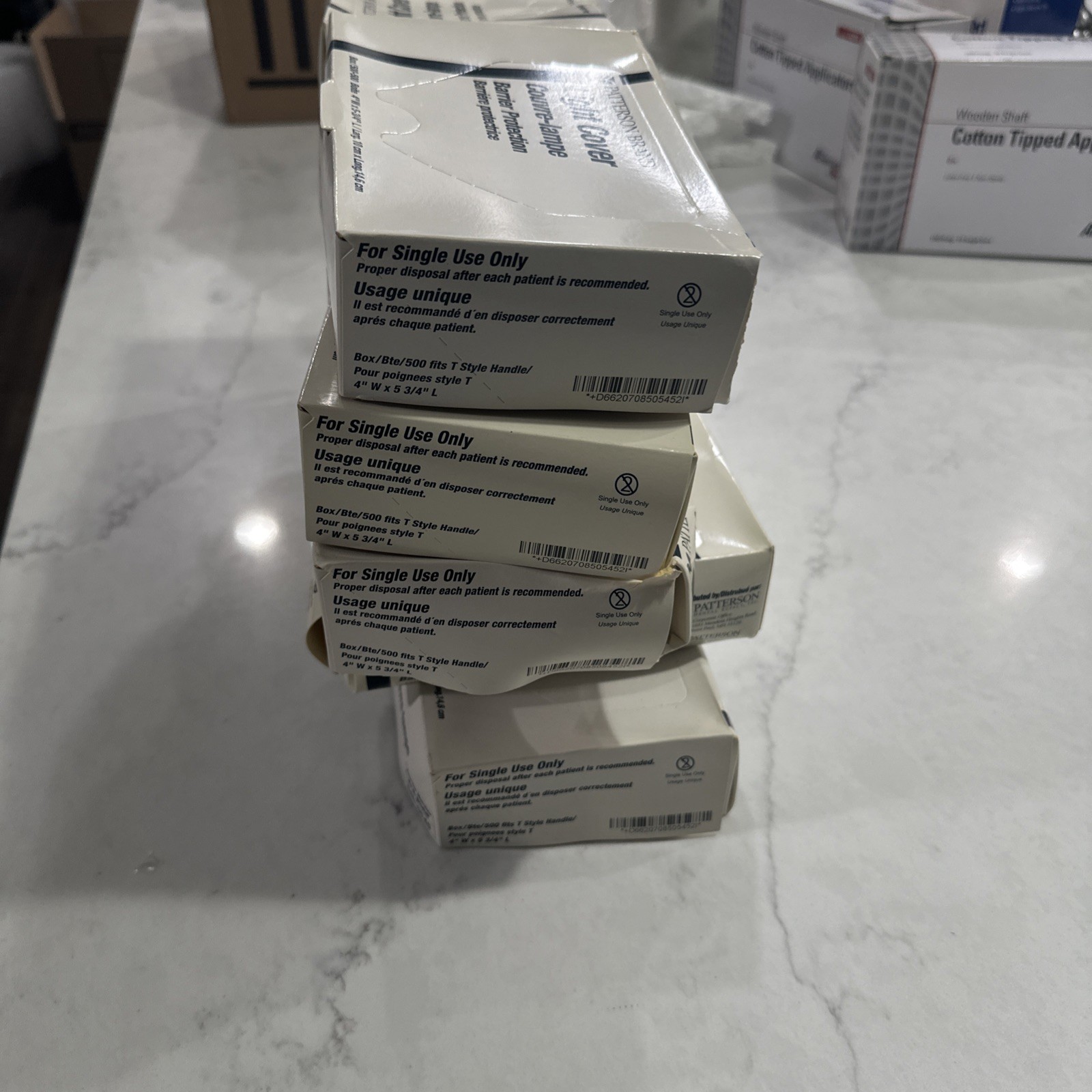 T-Style dental Light Handle Cover Sleeves – 4″ x 5-3/4″ Patterson PRIORITY MAIL