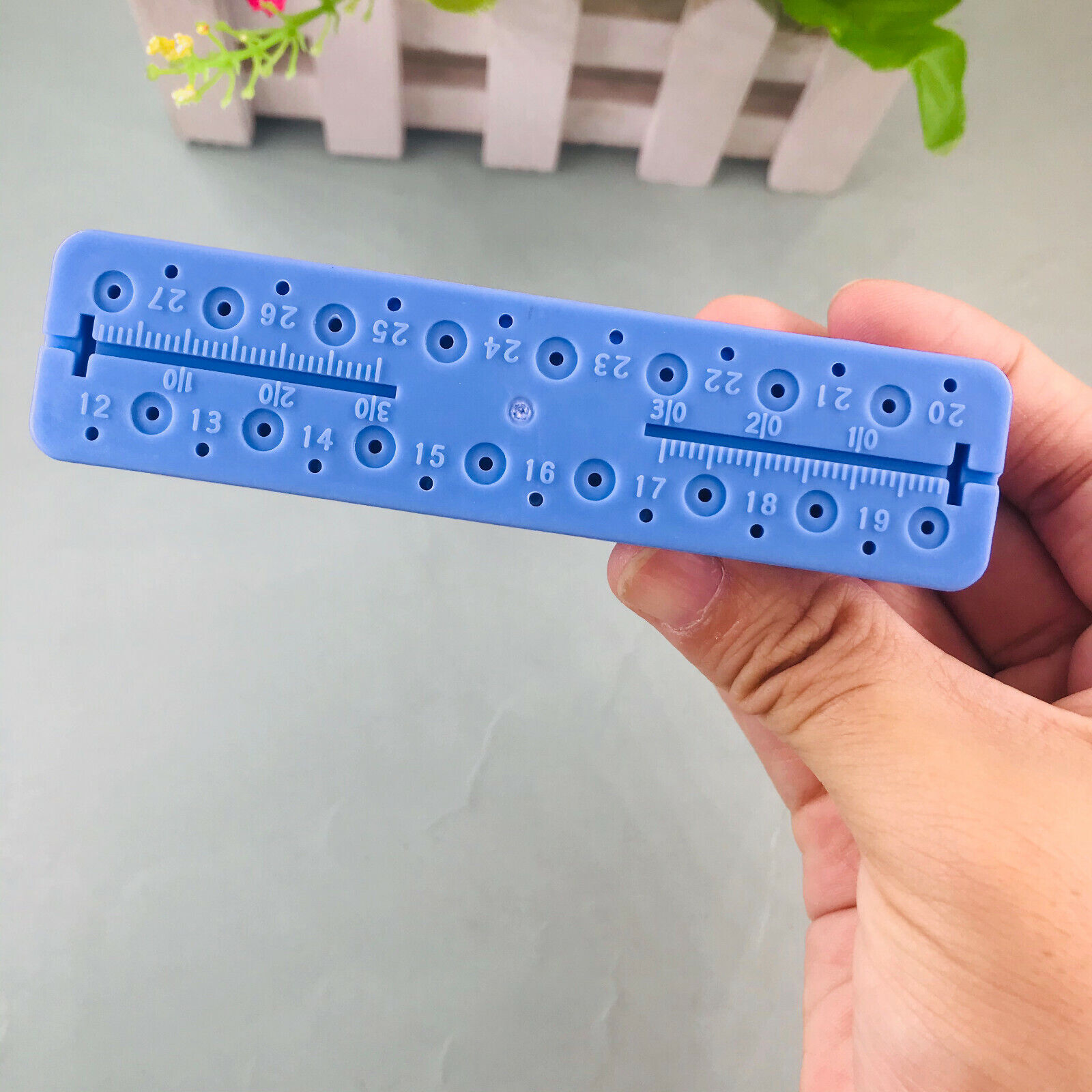 Dental Endo Measuring Block Tools Accessory Files Holder Ruler Autoclavable FDA