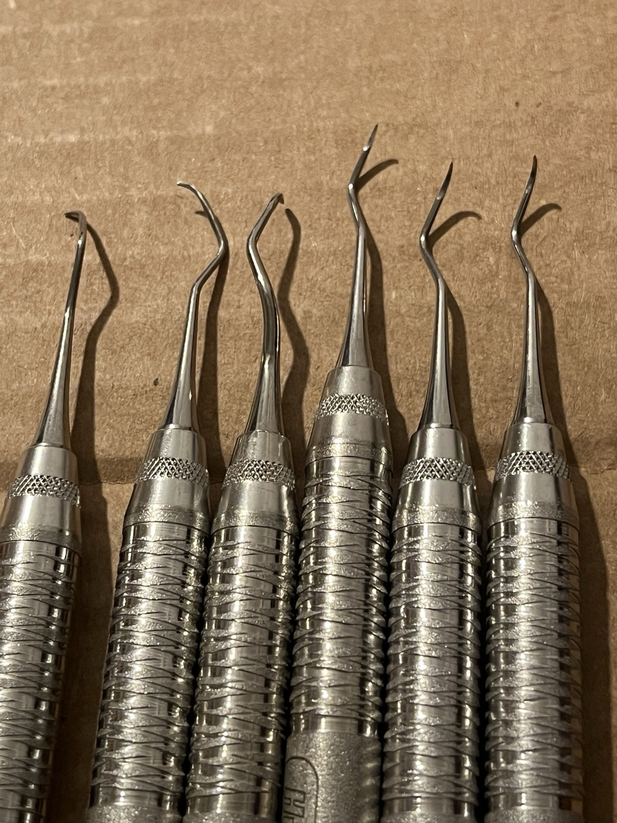 Six Used Dental Gracey Curette SC 13/146 HU FRIEDY