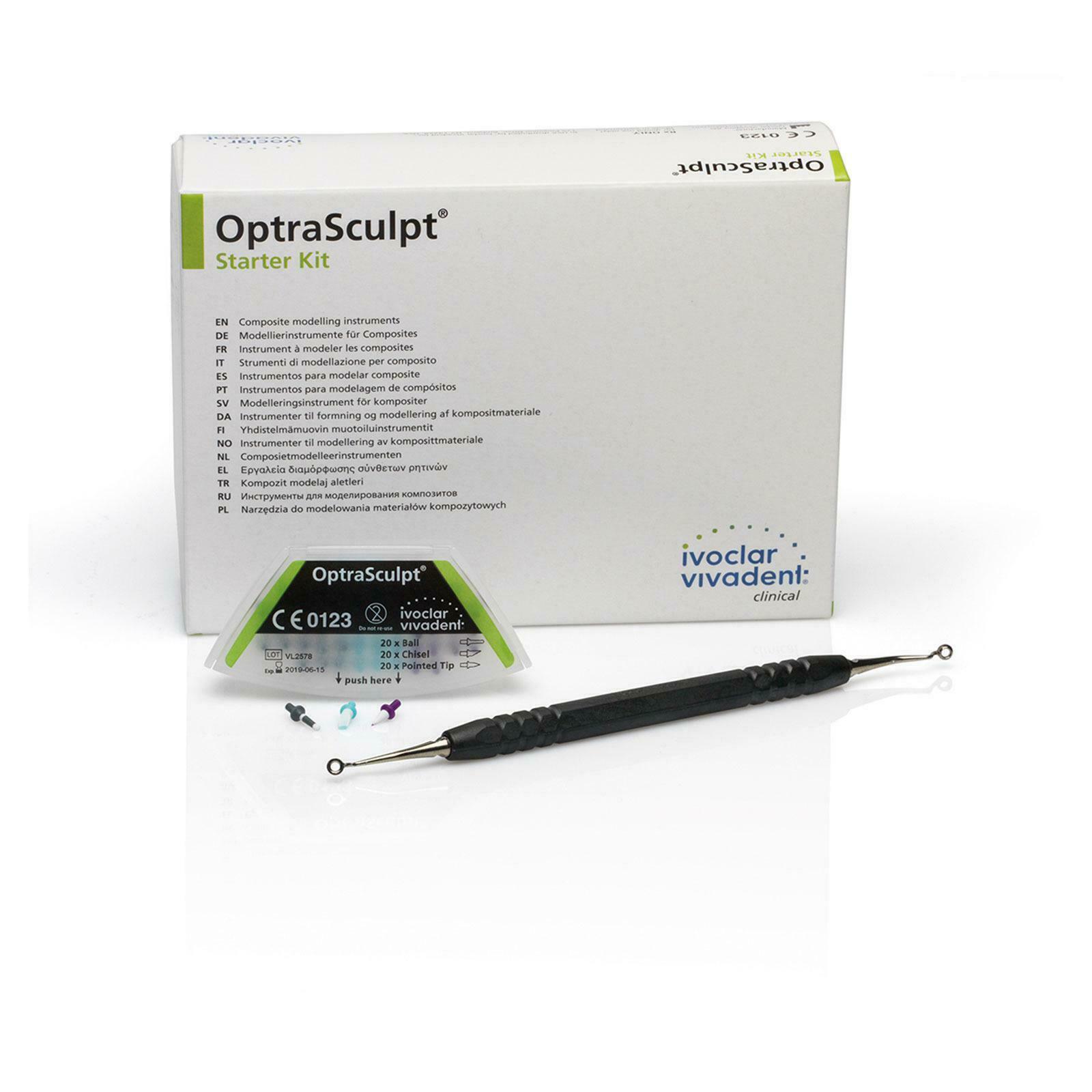 Ivoclar Vivadent Modelling Instrument OptraSculpt Starter Kit & Refills