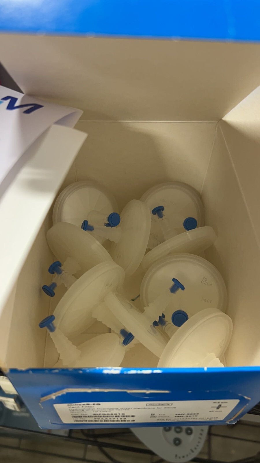MILLIPORE SLFG05010 0.2µm 50mm PTFE STERILE VENT FILTER