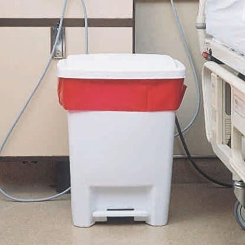 Durable 50-Pack Oakridge Biohazard Bags – 10 Gallon Size with X-Seal Bottom