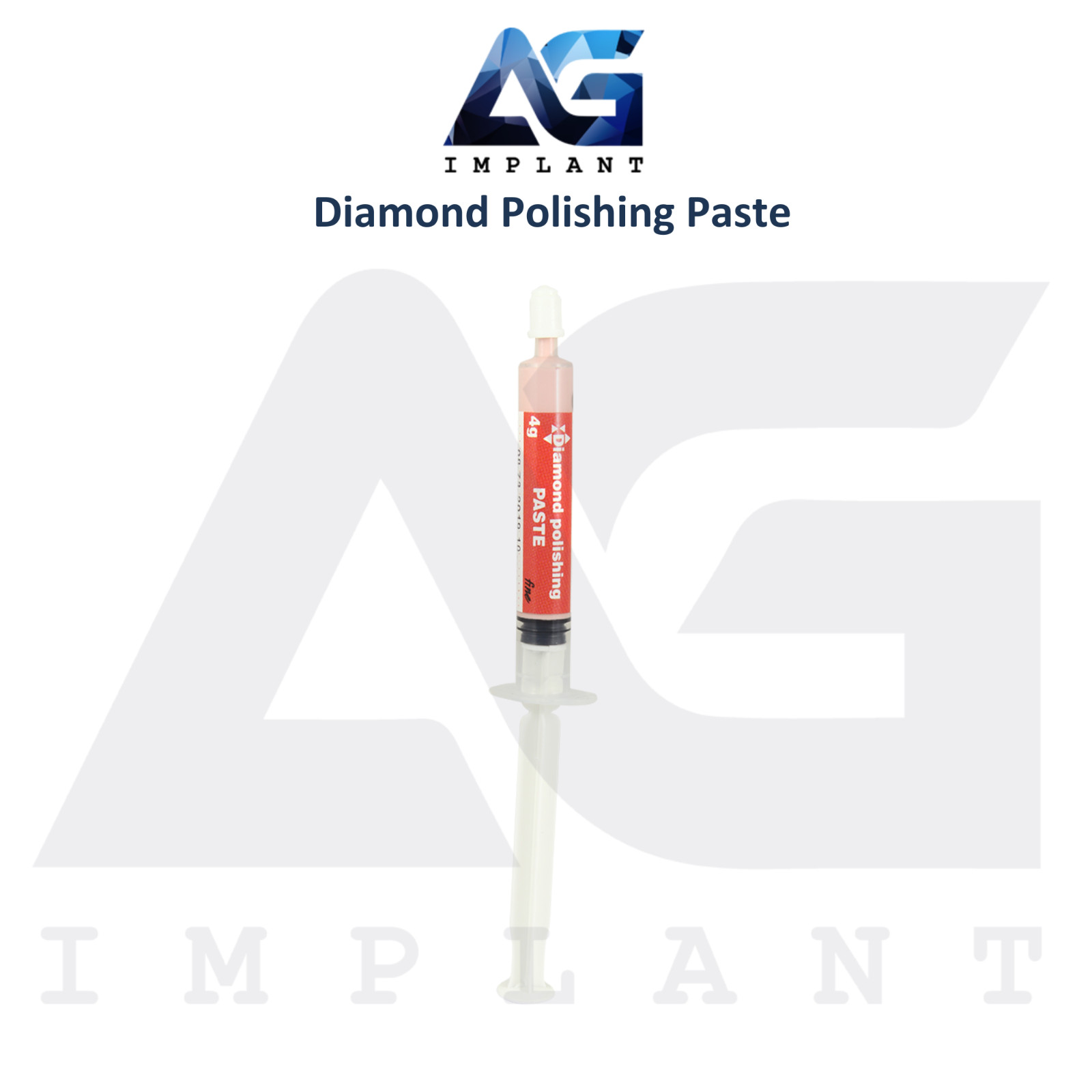 Dental Diamond Polishing Paste Fine / Coarse 4g Surface Prep Composite Material