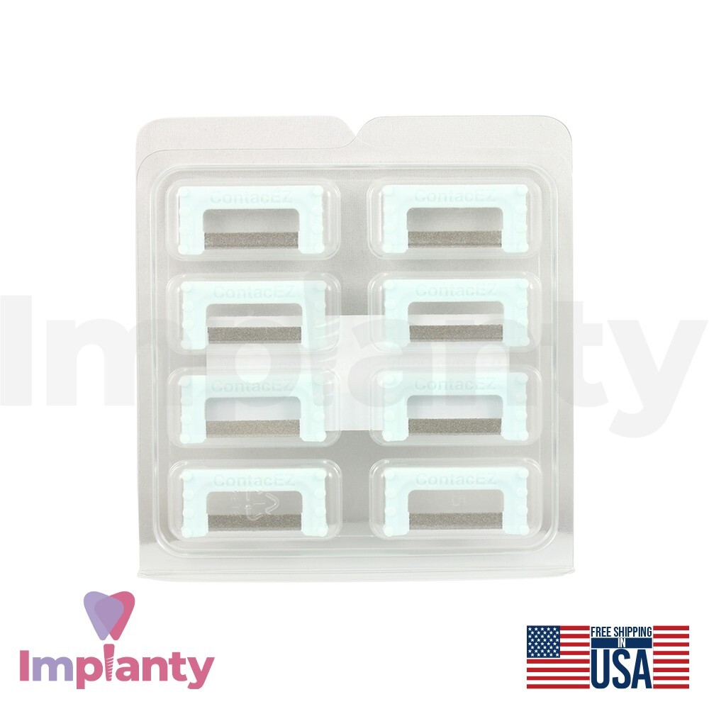 Dental Widener Mint IPR Plus Strips Set Stainless Steel Diamond Coating Reusable