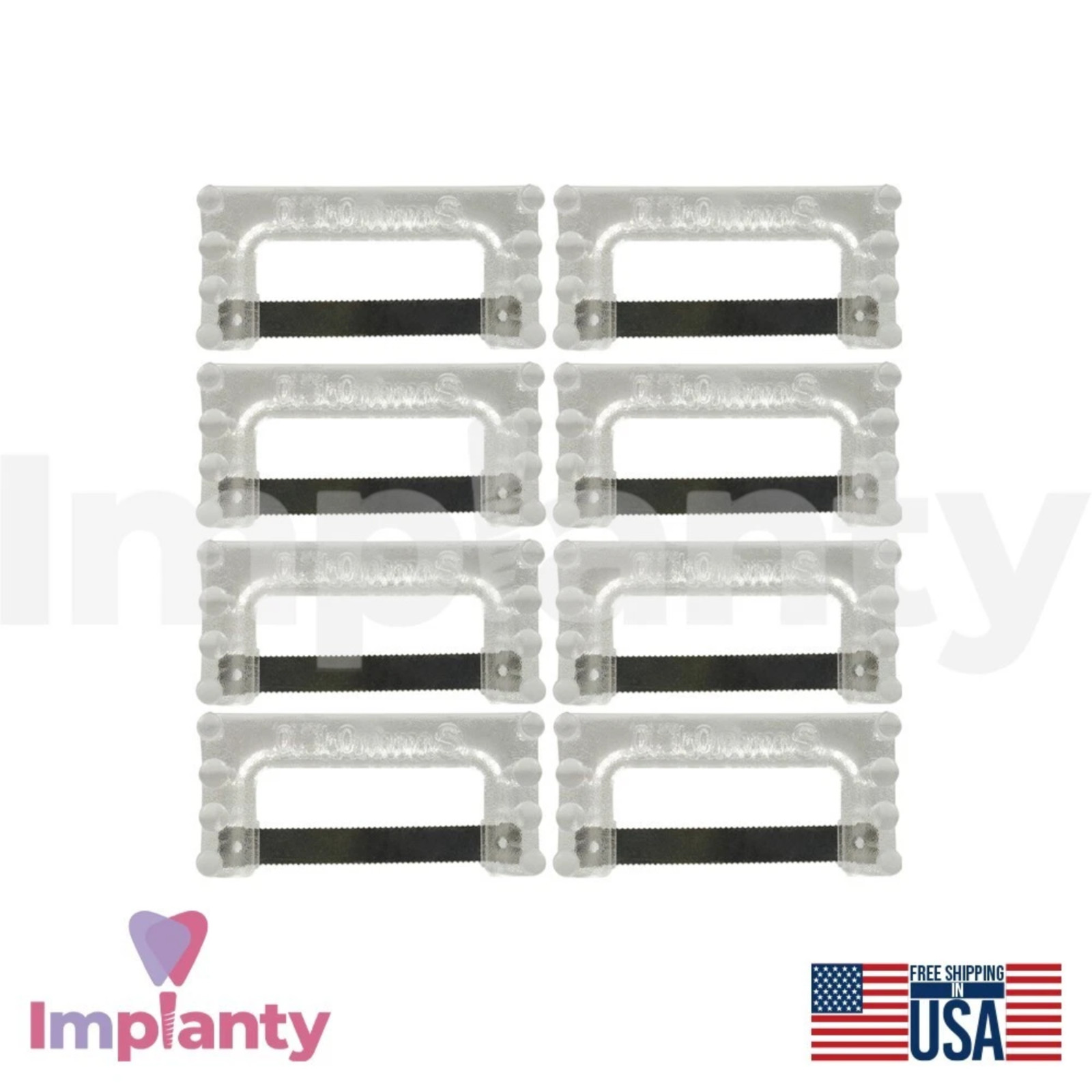 Opener Clear IPR Plus Strips Set Medium Fine Stainless Steel Diamond Coating