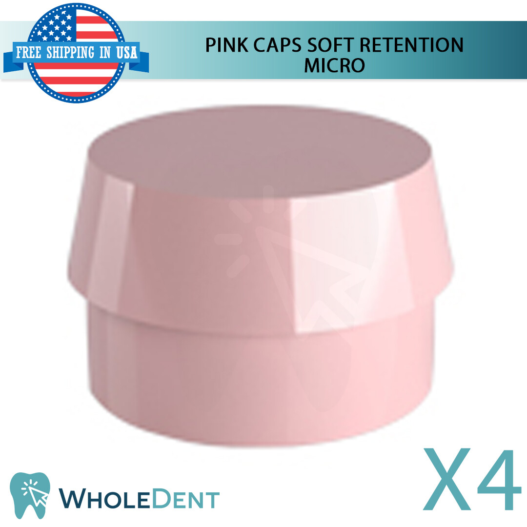 OT Micro Full Set Retentive Caps Silicone Overdenture Attachment Dental Implant