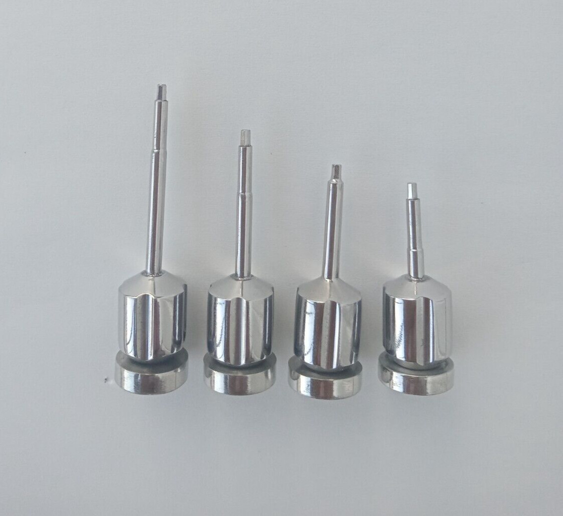 4 Hand Hex Driver 1.25mm Manual Screwdriver Abutment Tool For Dental Instrument