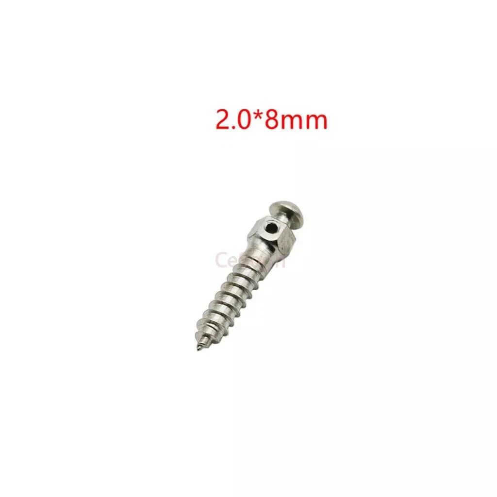 15 Sizes Dental Orthodontic Self-Drilling Titanium Thread Micro Implants Screw