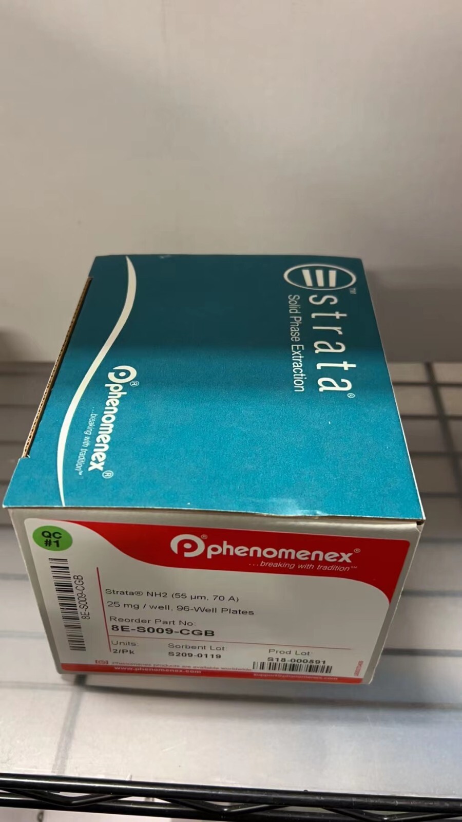 Phenomenex Strata NH2 (55 µm, 70 Å), 25 mg / well, 96-Well Plates, 8E-S009-EGB