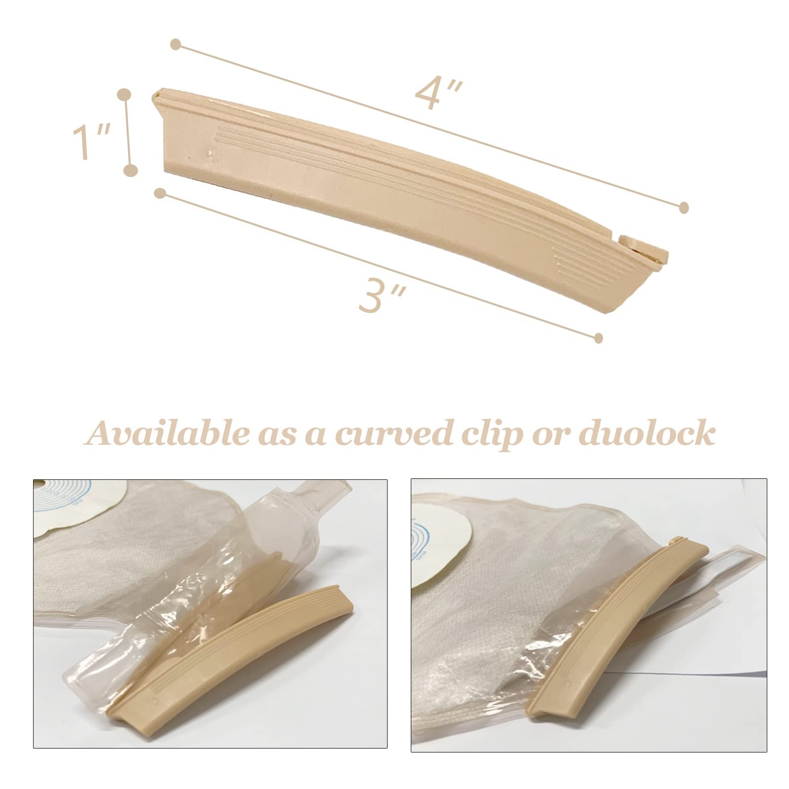 Universal Ostomy Bag Clip, Drainable Pouch Clamps, Tail Closure Surefit,…