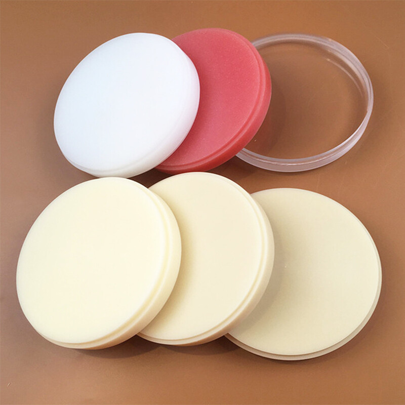 5 Pieces OD98mm Monochromatic Pink PMMA Blocks for CAD/CAM Milling – 2ST/3ST
