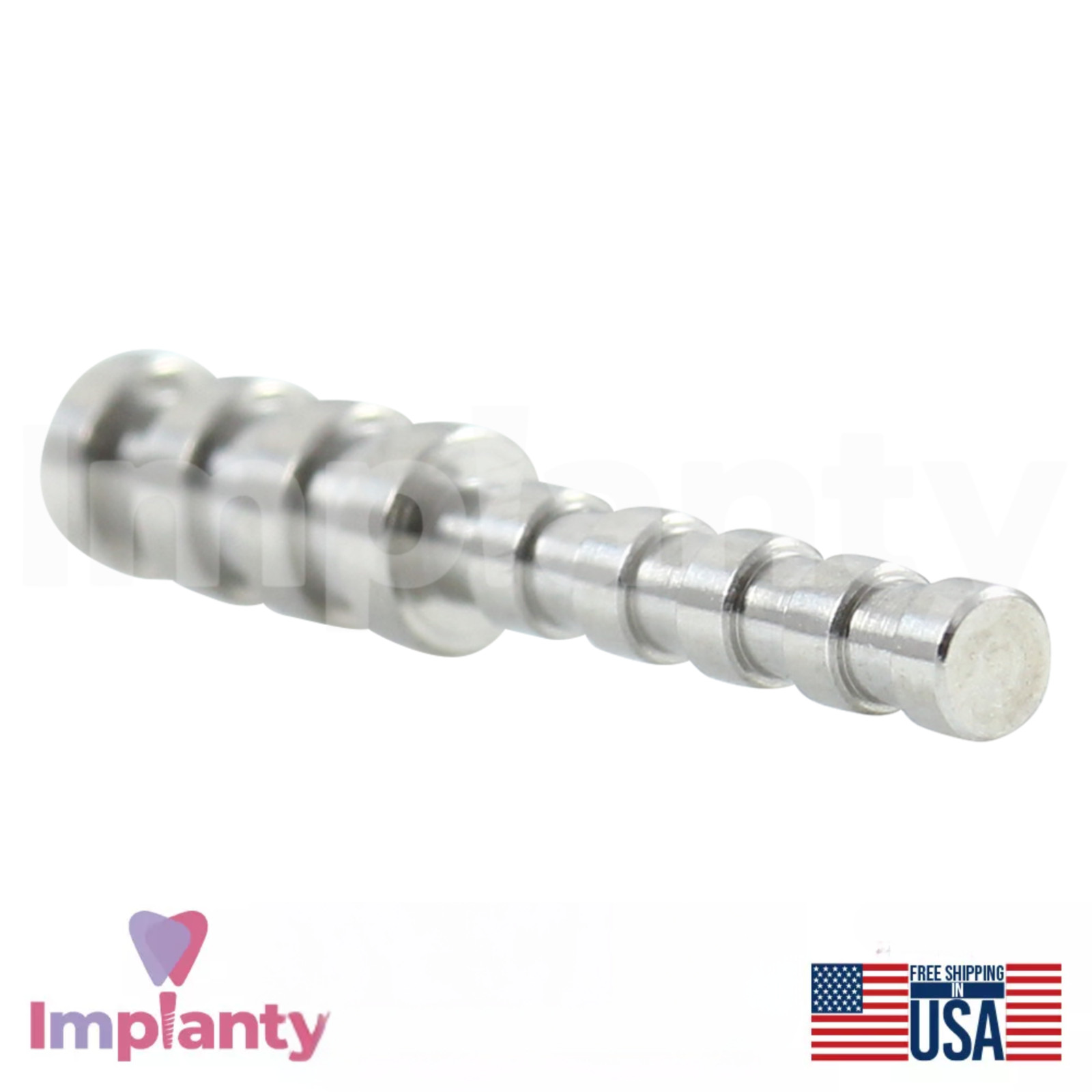2x Dental Parallel Pin 10mm/16mm Stainless Steel Parallel Placement 0steotomy