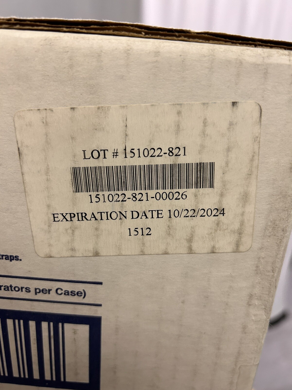 Moldex 1512 Respirator – Size Medium (Case of 160) Exp. 10/2024