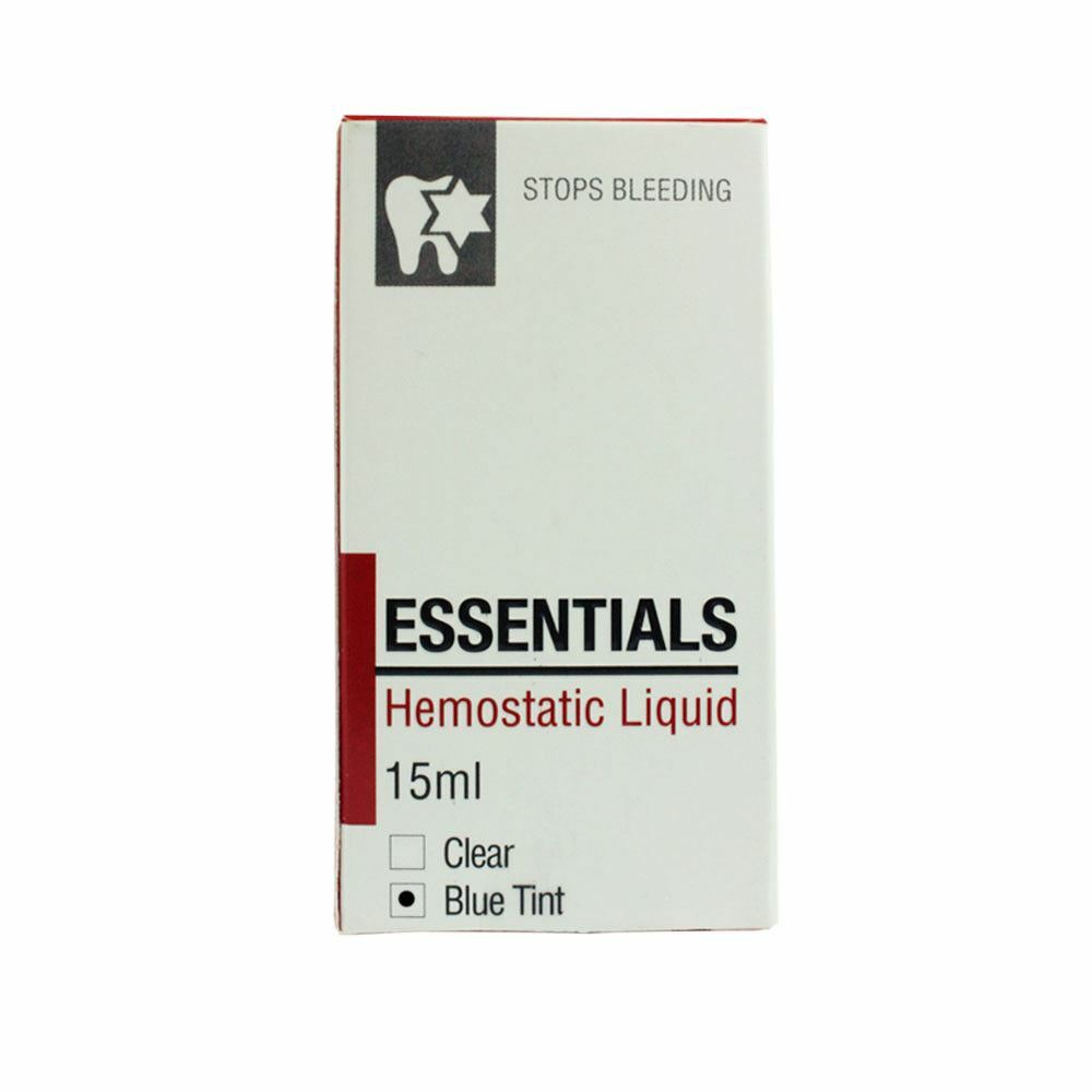 DSI Dental Hemostal Hemostatic Liquid Aluminium Minor Wound Blood Stop 15ml