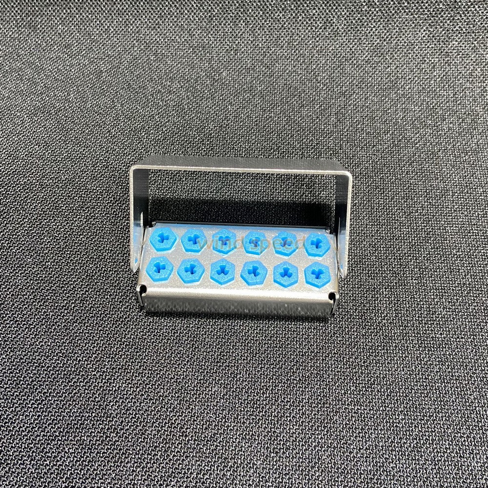 Dental Disinfection Box Implant Drill Burs Organizer Holder Block 8/12/30 Holes