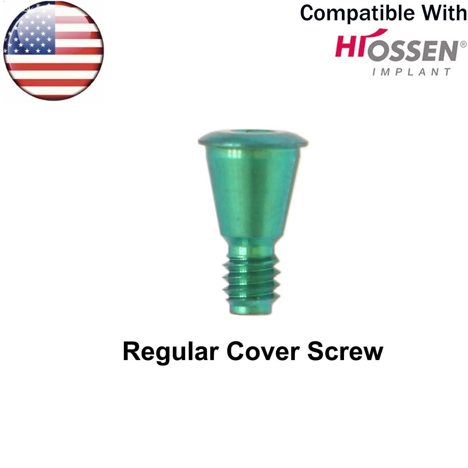 US Fits Hiossen Oss Nobel Biocare Dental Cover Screw Closure Cap Mini/Regular