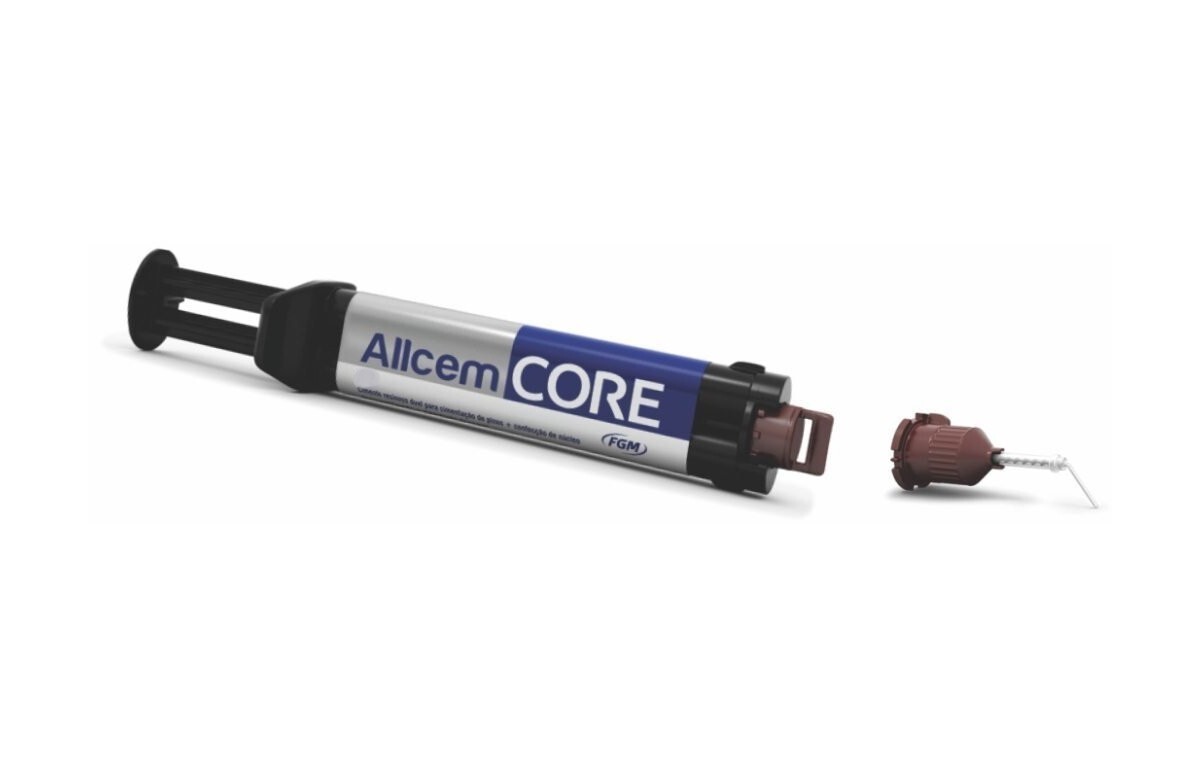 FGM Allcem Core Dual Curing Resin Cement for Core Build Up 3-in-1 Product A2