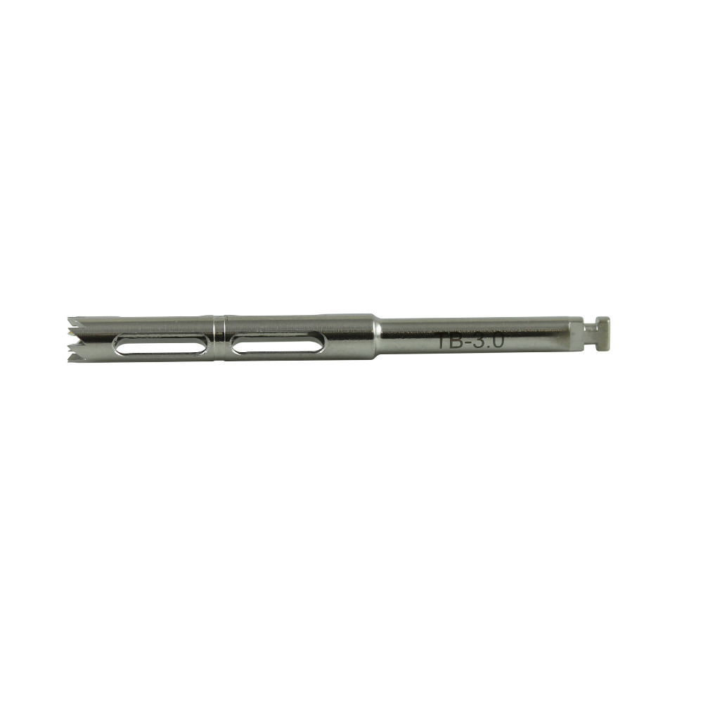 Dental Surg Trephine Bur Ø3.0 Fixture Removal Exposure B0ne Grft Stainless Steel