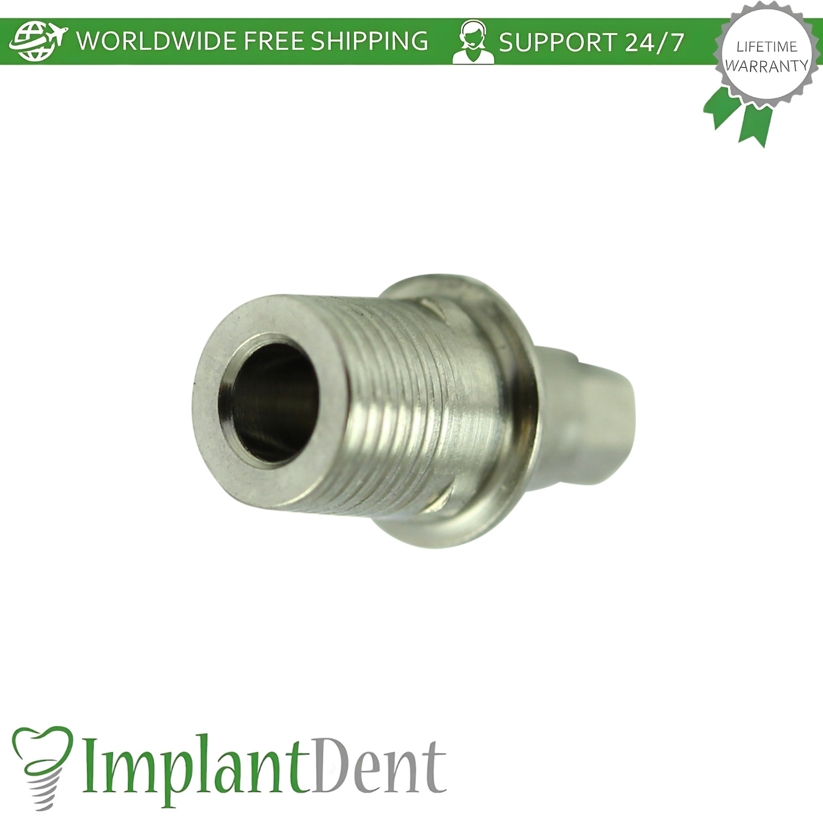 X10 Titanium Base Ø4.5mm Prosthetic Grand Morse Connection Neodent GM Compatible