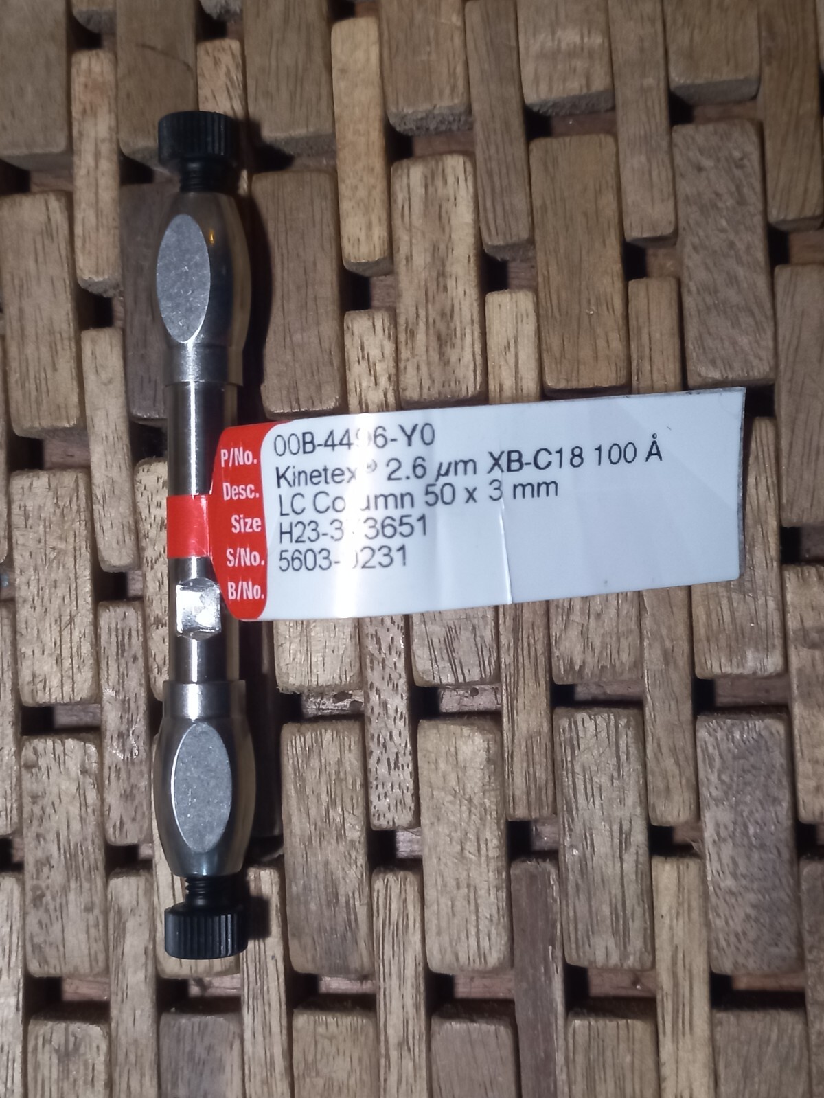 Phenomenex Kinetex 2.6µm XB-C18 100Å 50 x 3mm 00B-4496-YO LC Column Free ship