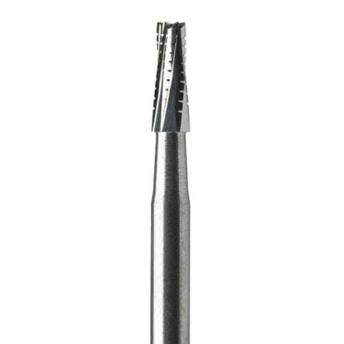 DynaCut FG #701L Taper Fissure Crosscut Carbide Bur, 1.2mm, 100/Pk