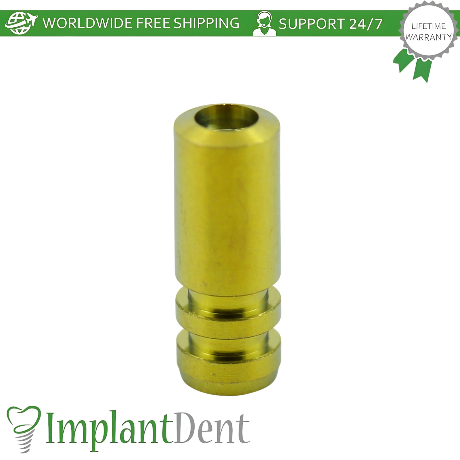 Ø6.5mm Dental Fixture Analog Wide Body WB Straumann BLX Compatible Replica