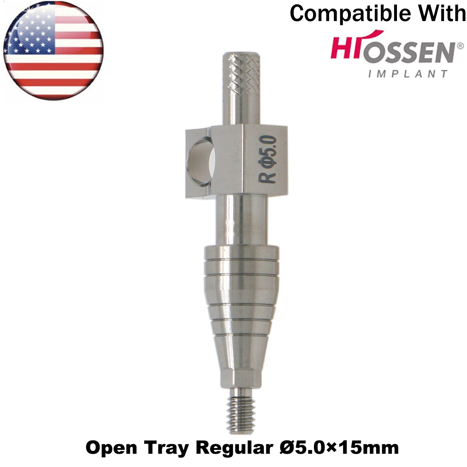 US Fits Hiossen Dental Transfer lmpression Coping Open Closed Tray M/R Osstem ET