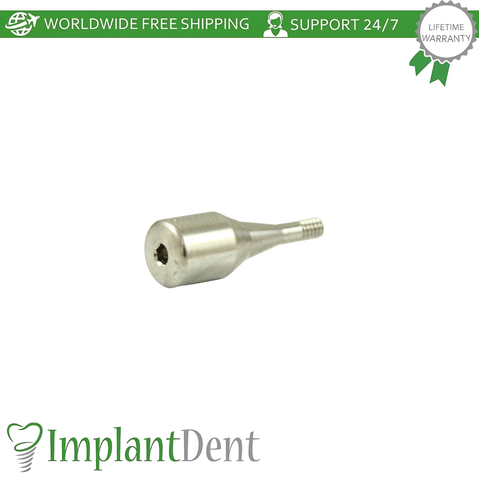 0sstem TS Compatible Mini Platform 2.1mm Healing Cap Dental Prosthetic