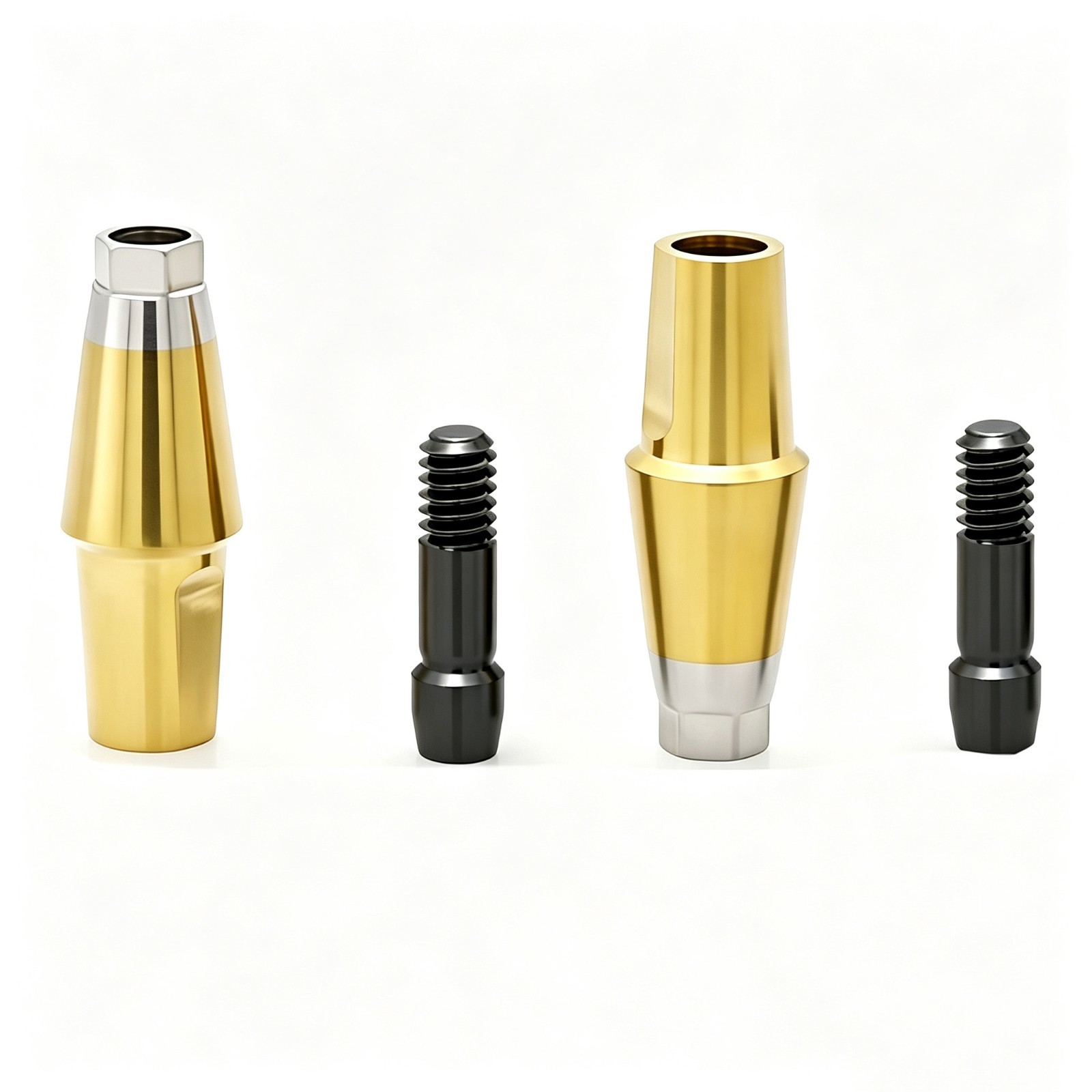Dental Transfer Cemented straight abutment fit Oss Hiossen Mini Regular platform
