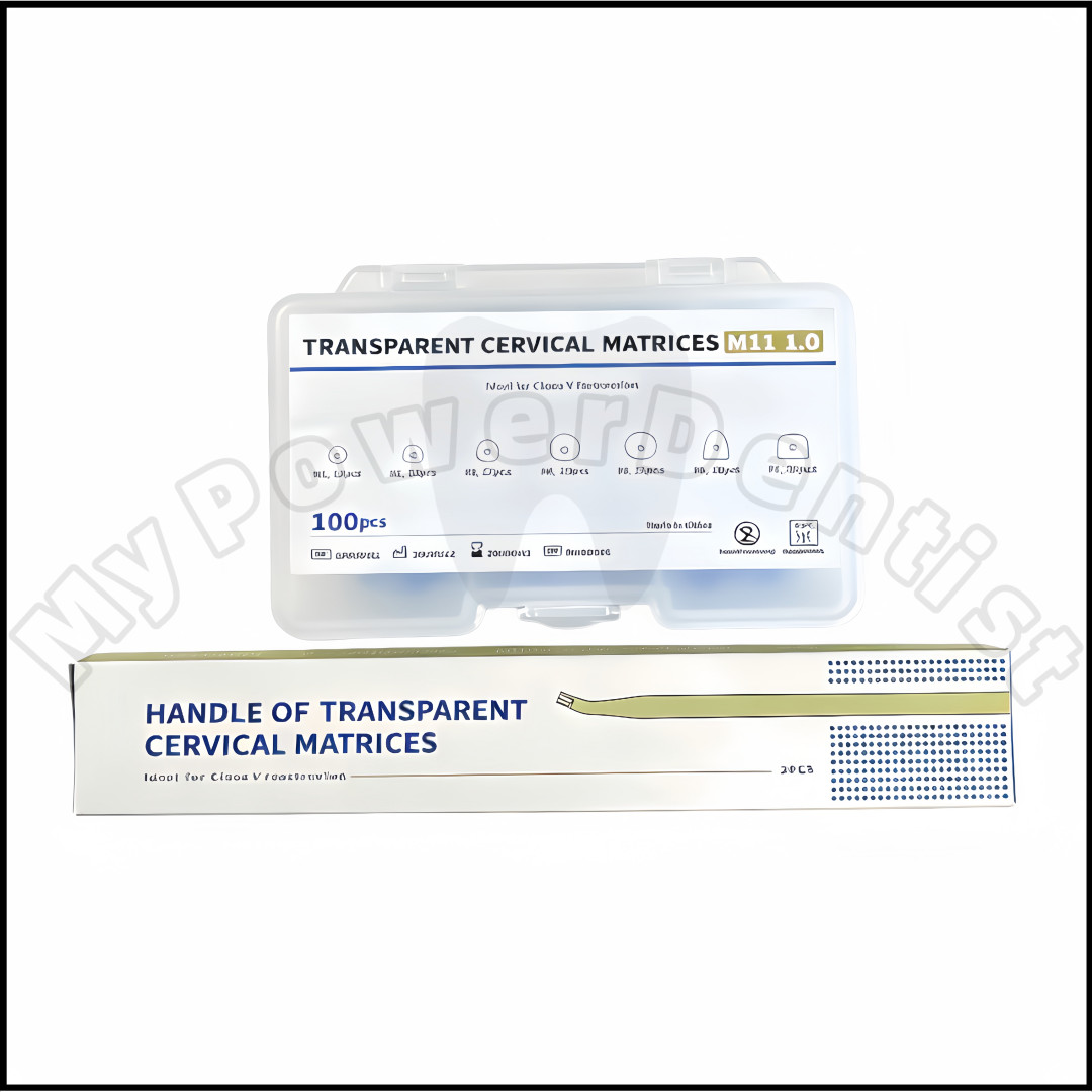 Blue Transparent Dental Cervical Matrix – Composite Gingival Retractor Matrices